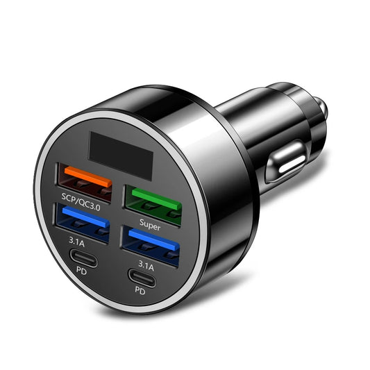 USB/ USB-C 6 Port Plug-in Charger